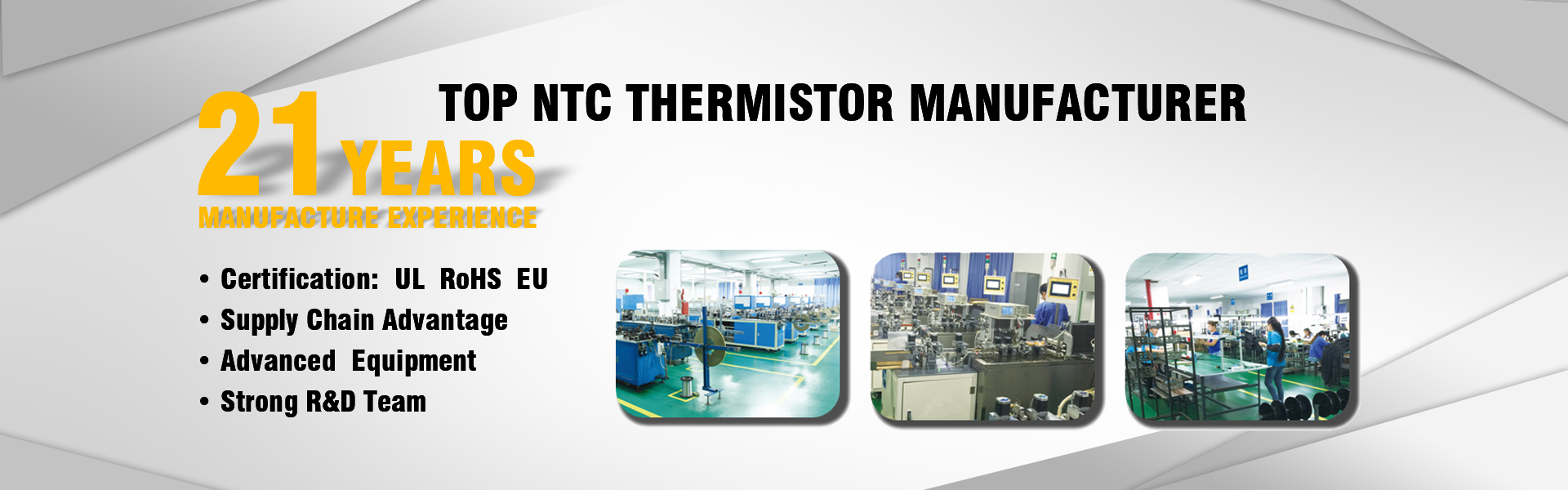 Fabricante de termistores NTC, sensor de temperatura, alta precisão,GUANGDONG XINSHIHENG TECHNOLOGY CO.,LTD